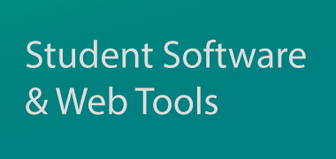 Free software and web tools for students