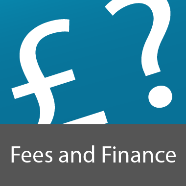 Help with your Fees and Finance
