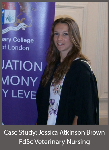 Jessica Atkinson Brown FdSc Veterinary Nursing