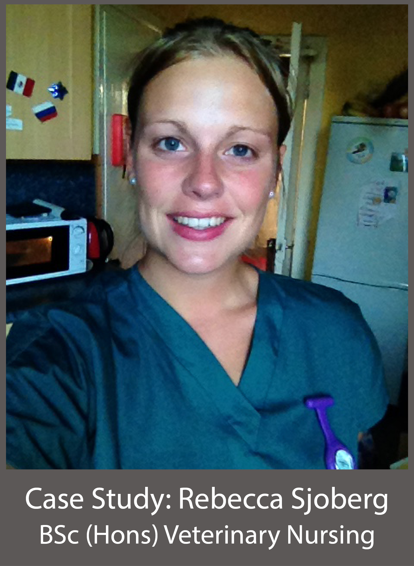 Rebecca Sjoberg BSc Vet Nurse top-up degree