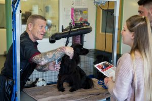 Careers With Animals Day staff speaks about dog grooming career