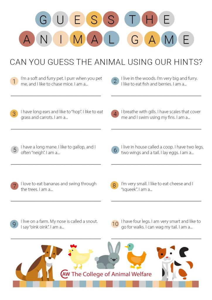 Guess the Animal Game