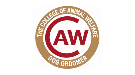 Artistic impression of the Dog Groomer Badge