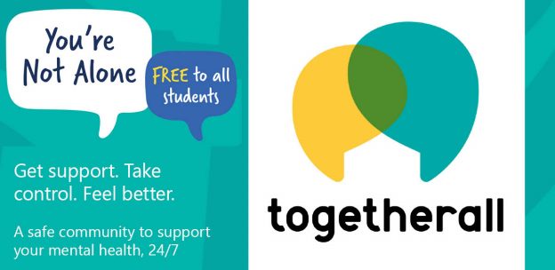 Togetherall Homepage ad