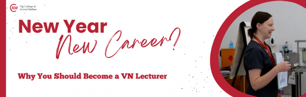 Veterinary Nursing Lecturer Job Banner