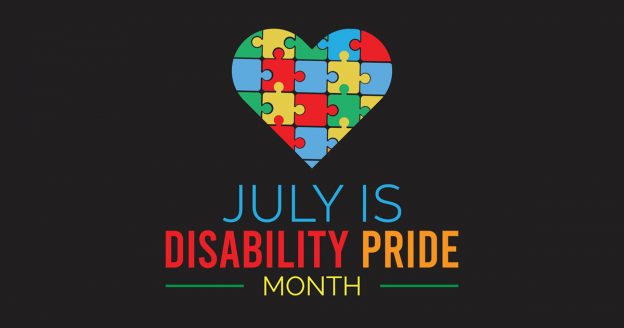 Pride Disability Month Banner