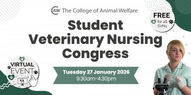 News article banner: Student Veterinary Nursing Congress returns in January 2026