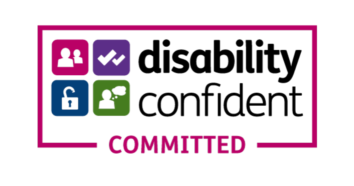 Disability Confident Committed Logo